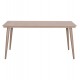 Τραπέζι εξωτερικού χώρου "HIGER" από αλουμίνιο σε χρώμα καπουτσίνο 160x90x78