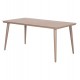 Τραπέζι εξωτερικού χώρου "HIGER" από αλουμίνιο σε χρώμα καπουτσίνο 160x90x78