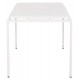 Τραπέζι εξωτερικού χώρου "RACHEL" από αλουμίνιο σε χρώμα λευκό 150x80x75