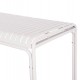 Τραπέζι εξωτερικού χώρου "RACHEL" από αλουμίνιο σε χρώμα λευκό 150x80x75