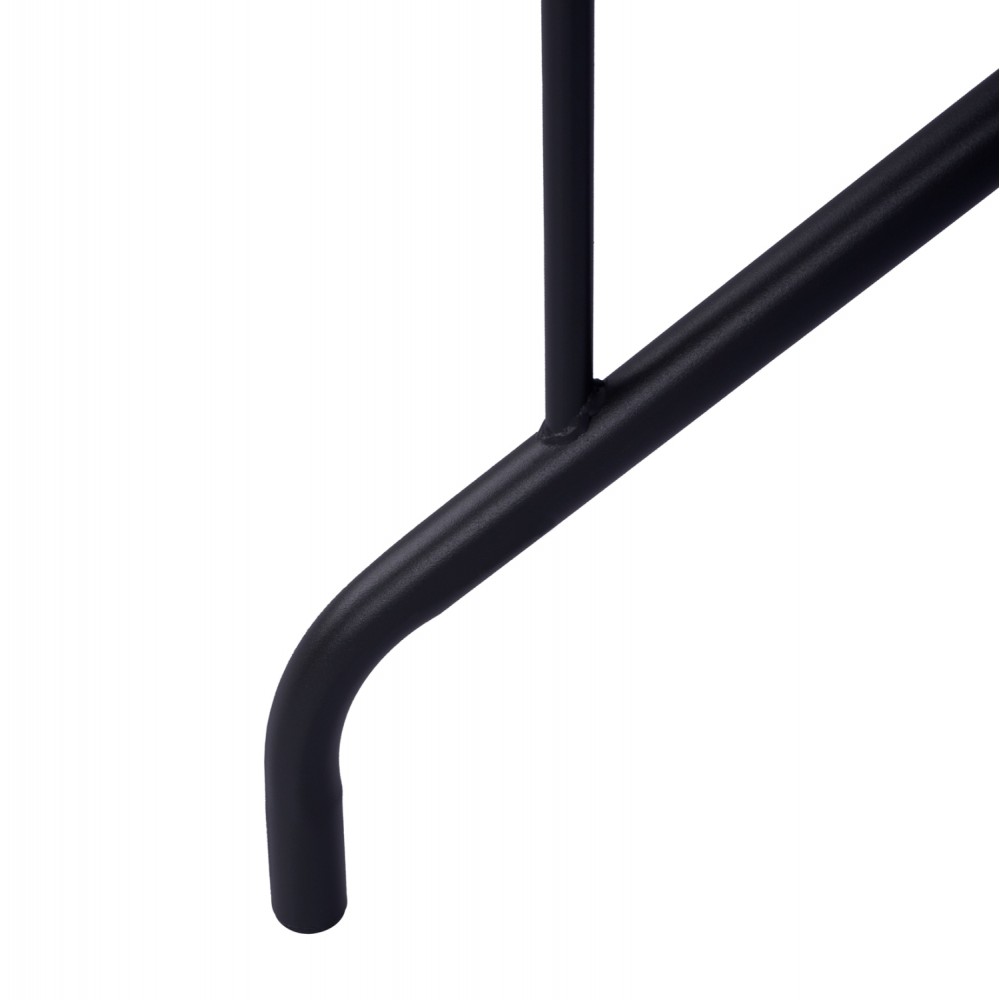 Σετ τραπεζαρία "ADAM" 5τμχ από μέταλλο/αλουμίνιο/rattan σε χρώμα ανθρακί/μπεζ 120x70x71