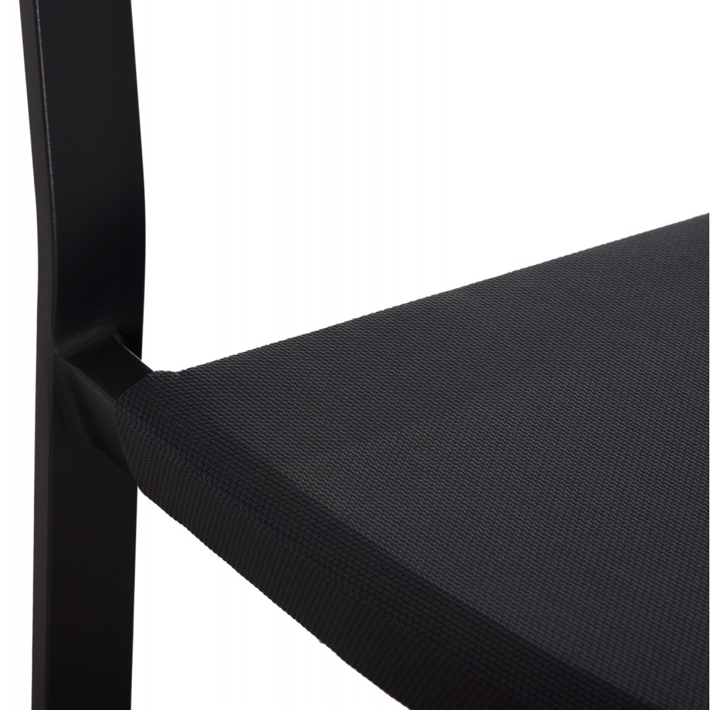 Σετ τραπεζαρία "ADAM" 5τμχ από μέταλλο/αλουμίνιο/rattan σε χρώμα ανθρακί/μπεζ 120x70x71