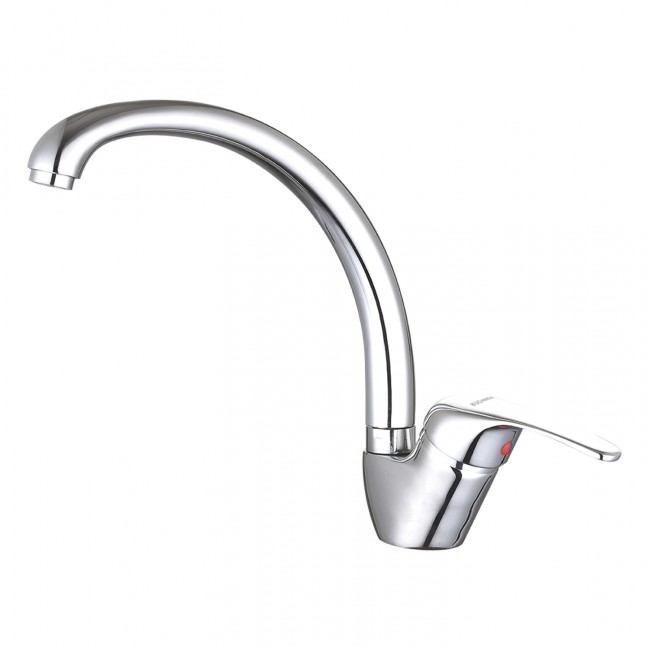 Μπαταρία κουζίνας πάγκου χρωμίου μεσαίου ύψους 25.6x14.9x24.2