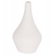 Επιτραπέζιο διακοσμητικό βάζο "DENI" από fiber cement σε χρώμα λευκό Φ15x27
