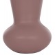 Επιτραπέζιο διακοσμητικό βάζο "CHELIN" από τερακότα σε χρώμα μωβ Φ22x37