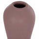 Επιτραπέζιο διακοσμητικό βάζο "CHELIN" από τερακότα σε χρώμα μωβ Φ22x37