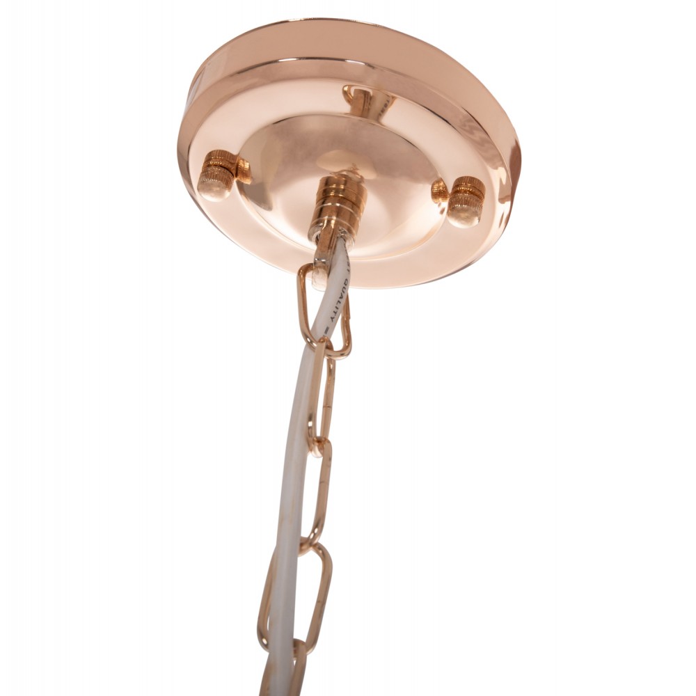 Φωτιστικό οροφής "JAYLEN" από fiber cement σε χρώμα λευκό 74x68x50-70