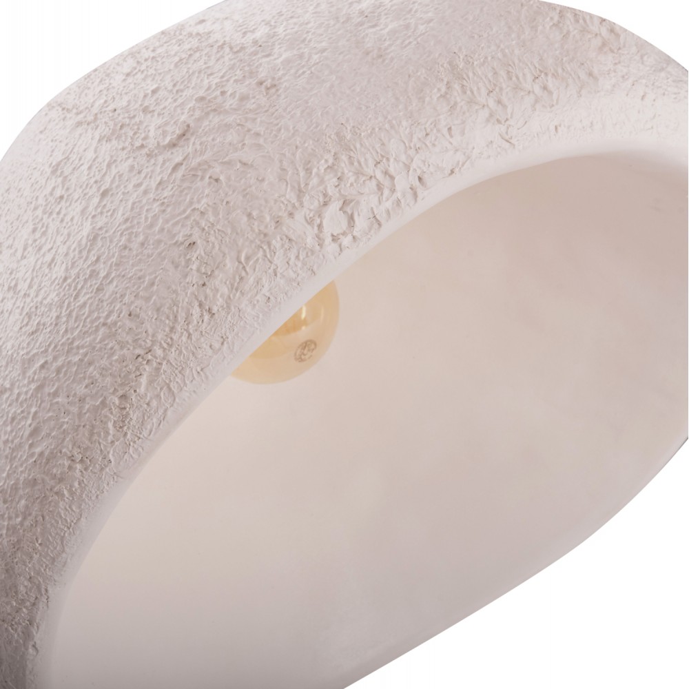 Φωτιστικό οροφής "JAYLEN" από fiber cement σε χρώμα λευκό 74x68x50-70