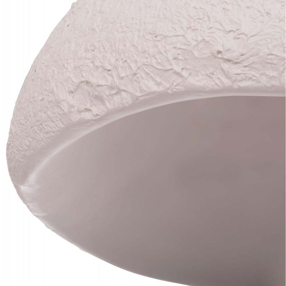 Φωτιστικό οροφής "JAYLEN" από fiber cement σε χρώμα λευκό 74x68x50-70