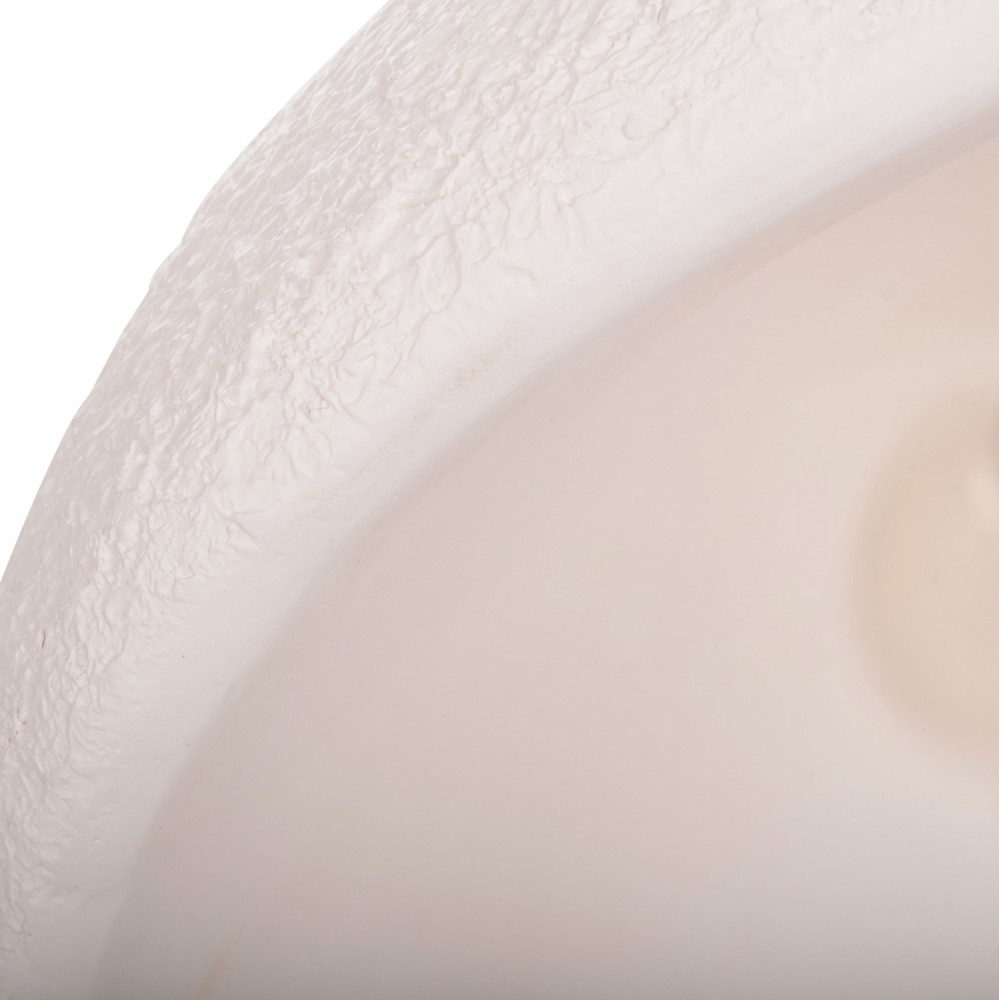 Φωτιστικό οροφής "JAYLEN" από fiber cement σε χρώμα λευκό 74x68x50-70