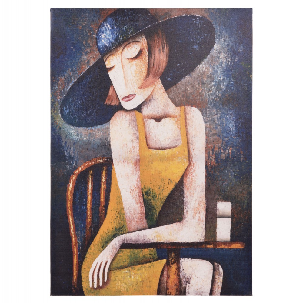 Πίνακας τοίχου "GOBI" σε εκτυπωμένο καμβά 68x2.5x98