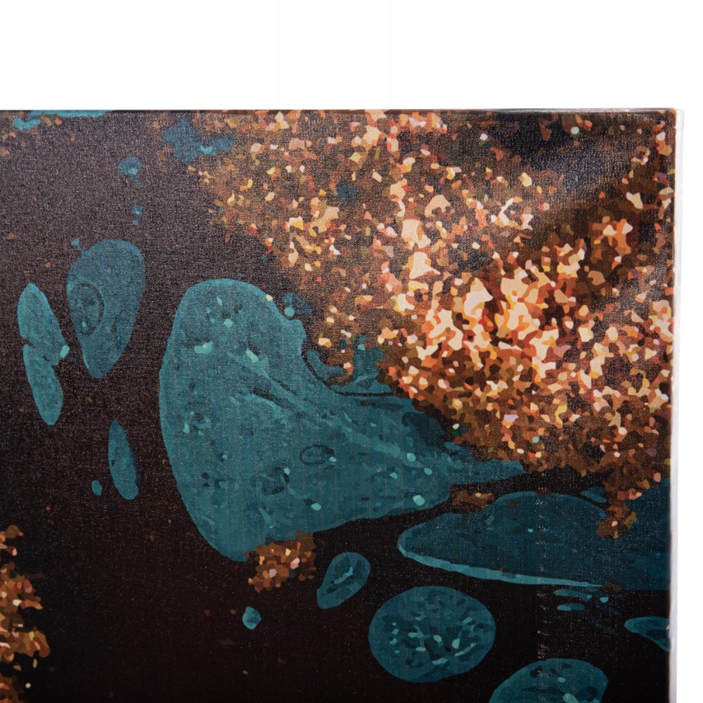 Πίνακας τοίχου "GOBI" σε εκτυπωμένο καμβά 98x2.5x68