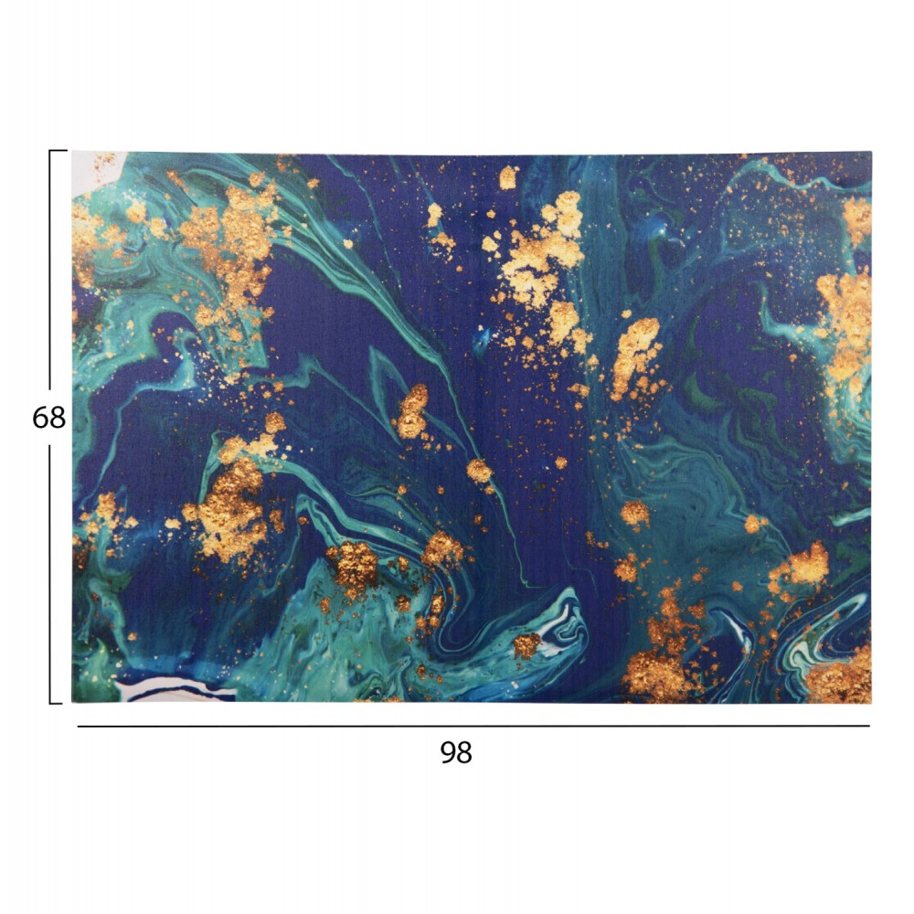 Πίνακας τοίχου "GOBI" σε εκτυπωμένο καμβά 98x2.5x68