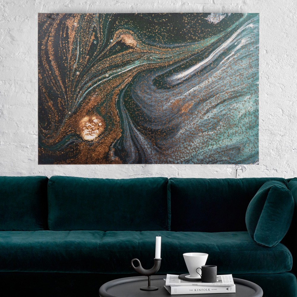 Πίνακας τοίχου "GOBI" σε εκτυπωμένο καμβά 98x2.5x68