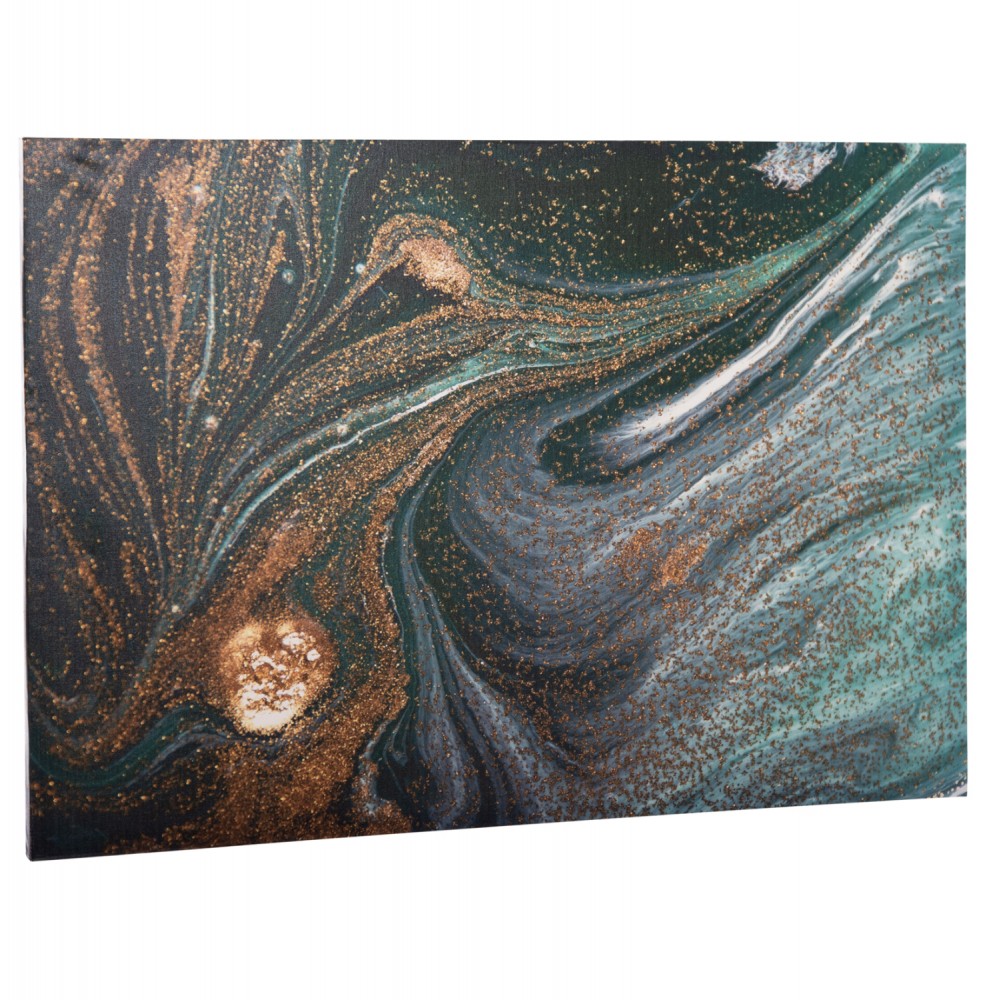 Πίνακας τοίχου "GOBI" σε εκτυπωμένο καμβά 98x2.5x68