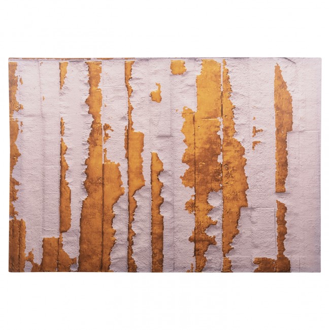 Πίνακας τοίχου "GOBI" σε εκτυπωμένο καμβά σε χρώμα εκρού/χρυσό 98x2.5x68