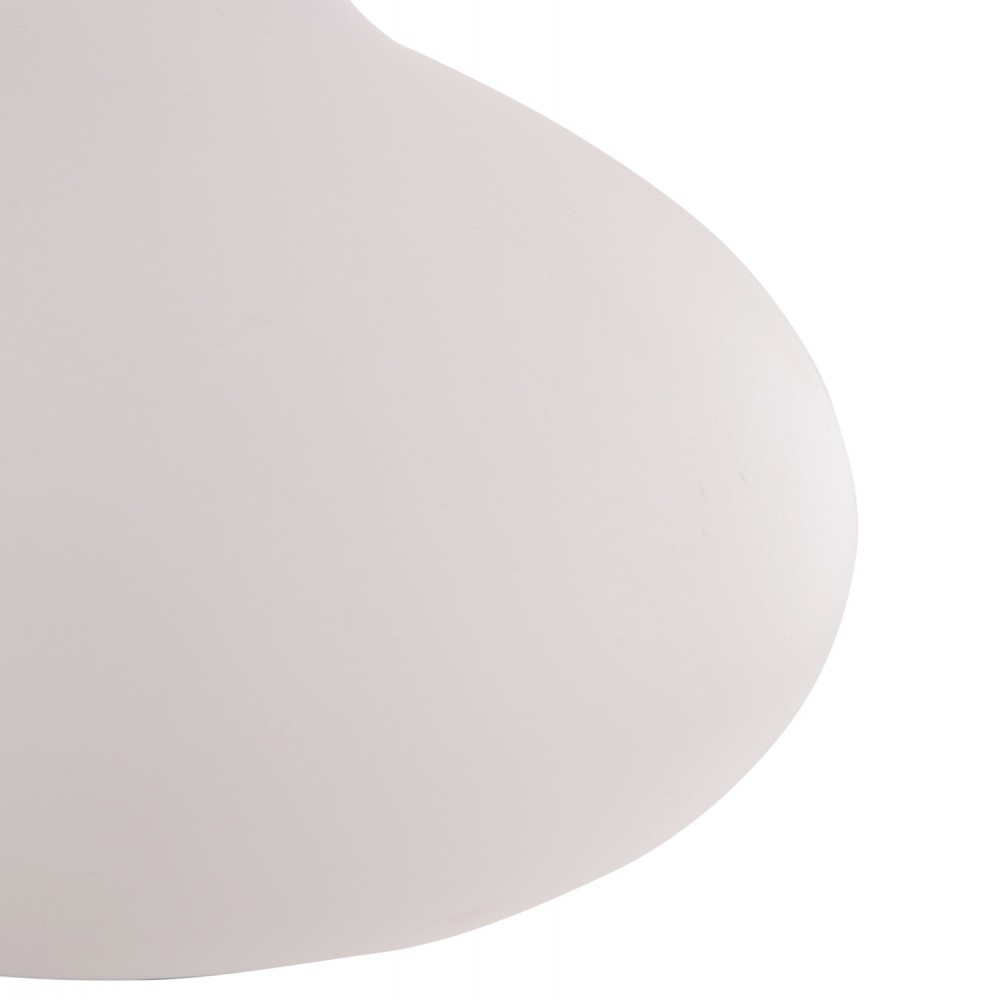 Σετ επιτραπέζια διακοσμητικά βάζα "DENI" 3τμχ από fiber cement σε χρώμα λευκό