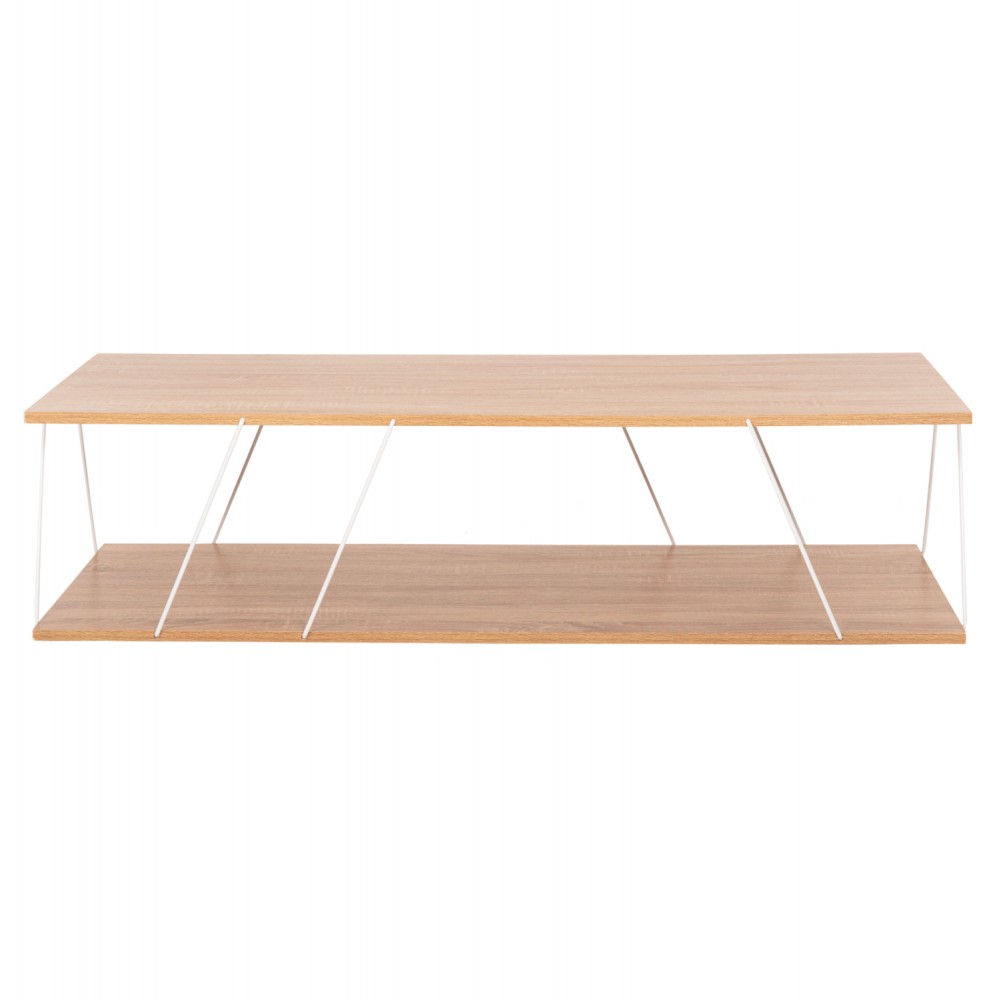 Σύνθεση σαλονιού "TARS" 2τμχ σε χρώμα σονόμα/λευκό 120x50x30