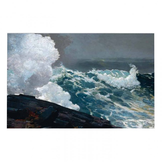 Πίνακας τοίχου "GOBI" σε εκτυπωμένο suede καμβά 70x3x45