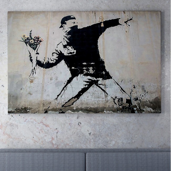 Πίνακας τοίχου "GOBI" σε εκτυπωμένο καμβά 70x3x50