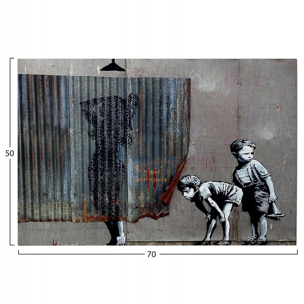 Πίνακας "GOBI" σε εκτυπωμένο καμβά 70x3x50