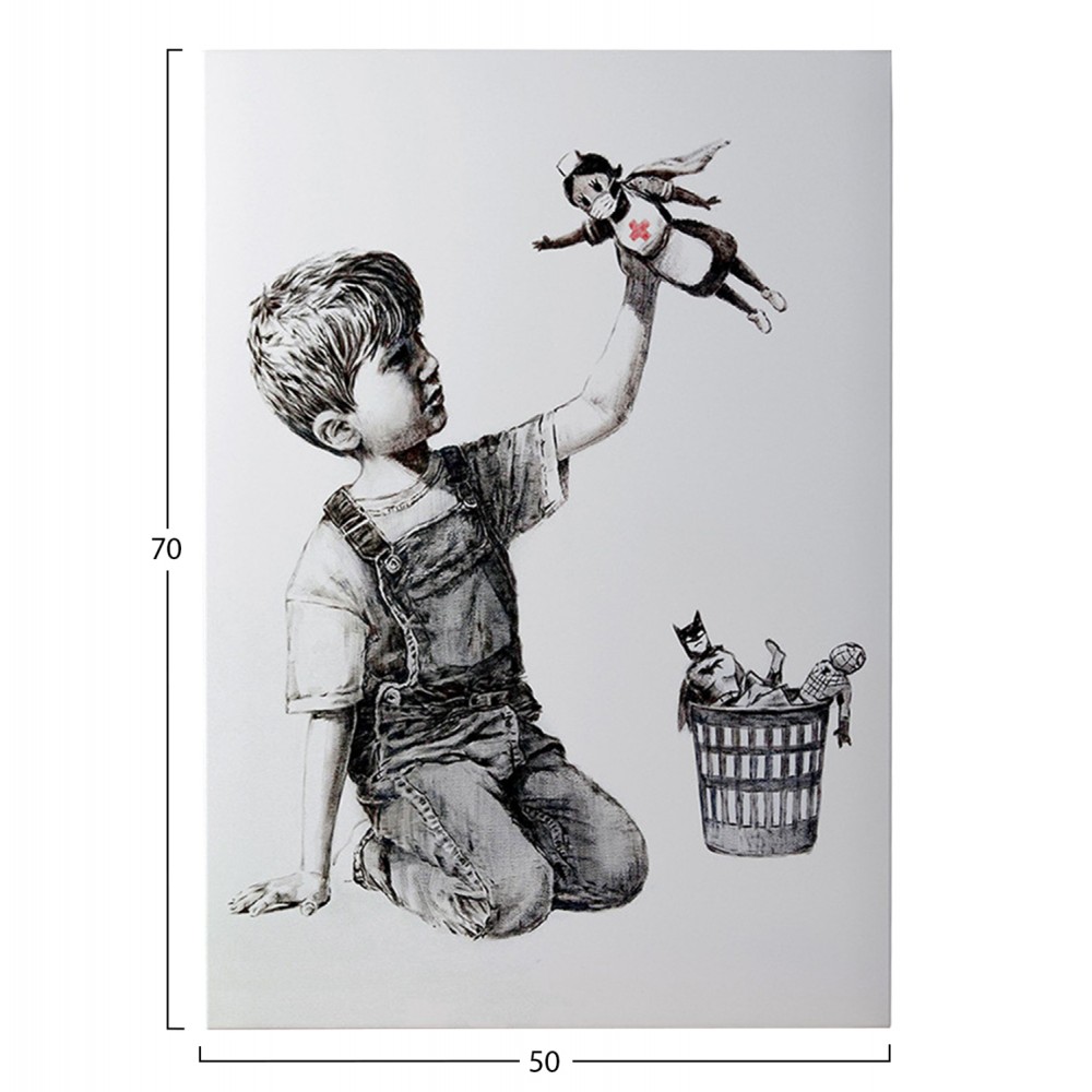 Πίνακας "GOBI" σε εκτυπωμένο καμβά 50x3x70