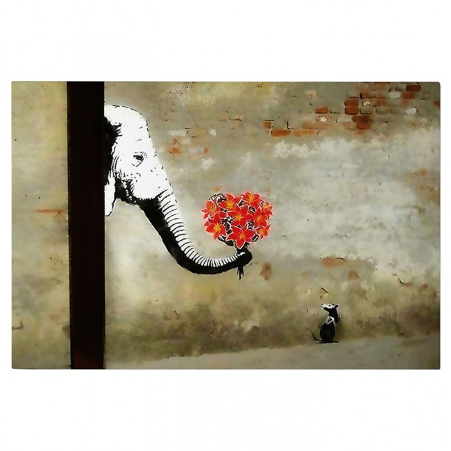 Πίνακας τοίχου "GOBI" σε εκτυπωμένο καμβά 70x3x50