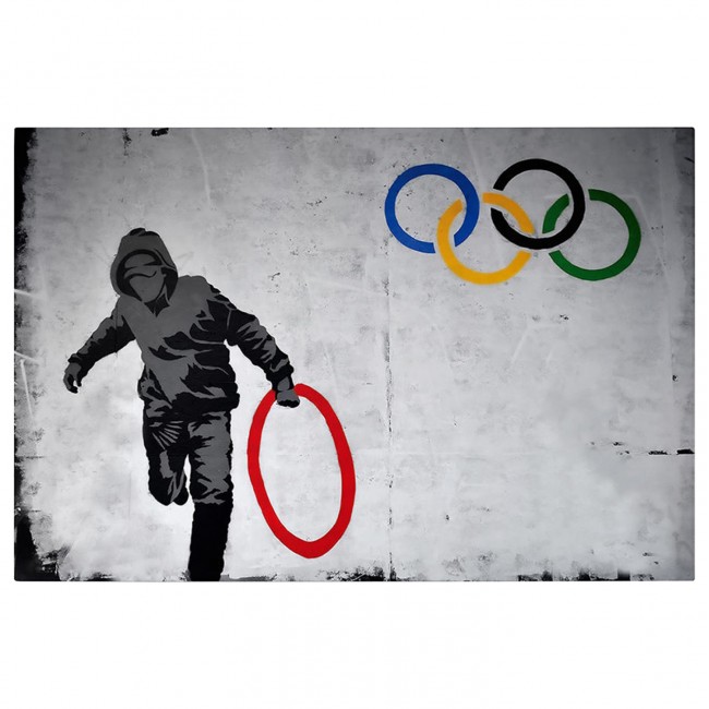 Πίνακας τοίχου "GOBI" σε εκτυπωμένο καμβά 70x3x50