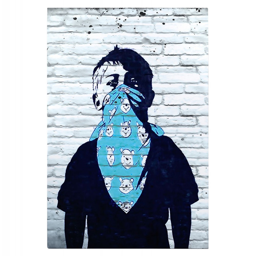 Πίνακας τοίχου "GOBI" σε εκτυπωμένο καμβά 50x3x70