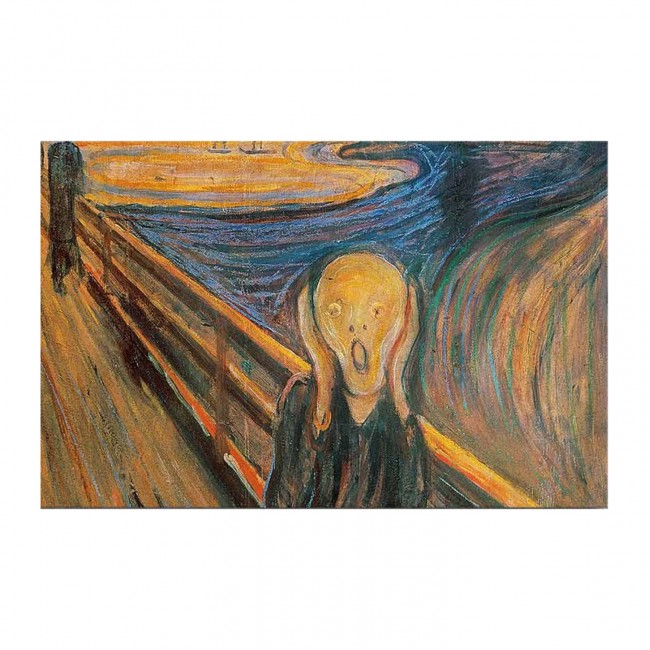 Πίνακας τοίχου "GOBI" σε εκτυπωμένο suede καμβά 70x3x45