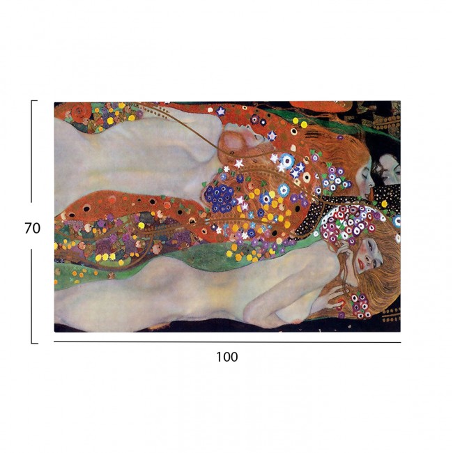 Πίνακας τοίχου "GOBI" σε εκτυπωμένο καμβά 100x3x70