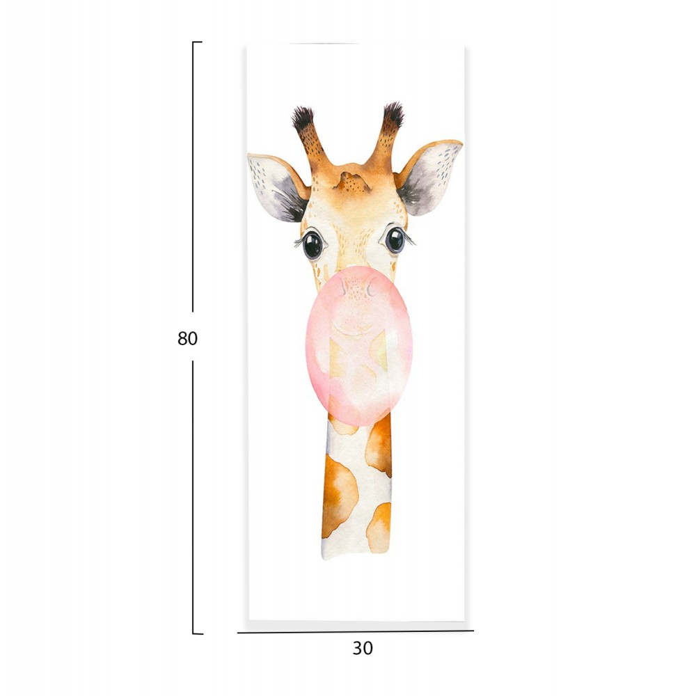 Πίνακας τοίχου "GOBI" σε εκτυπωμένο καμβά 30x4x80