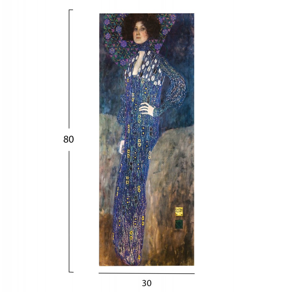 Πίνακας τοίχου "GOBI" σε εκτυπωμένο καμβά 30x3x80