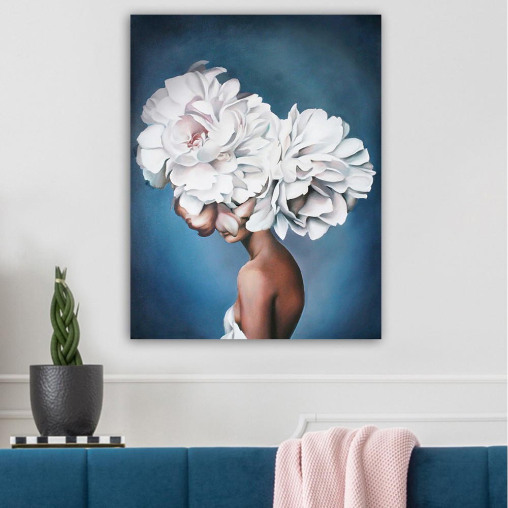 Πίνακας τοίχου "GOBI" σε εκτυπωμένο καμβά 50x3x70