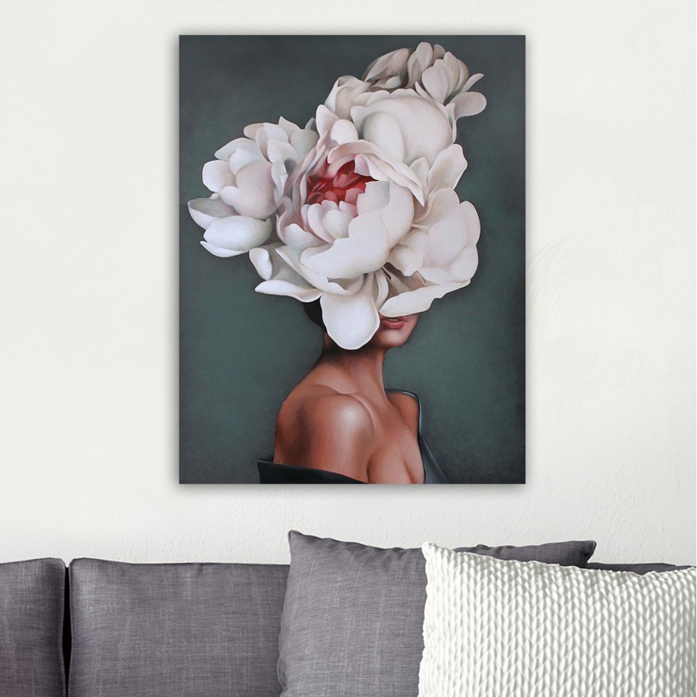 Πίνακας τοίχου "GOBI" σε εκτυπωμένο καμβά 50x3x70