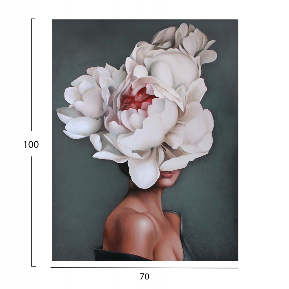 Πίνακας τοίχου "GOBI" σε εκτυπωμένο καμβά 70x3x100