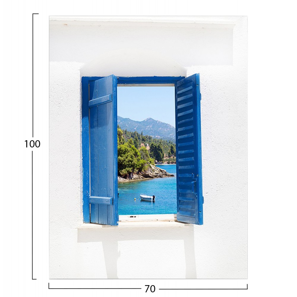 Πίνακας τοίχου "GOBI" σε εκτυπωμένο καμβά 70x3x100