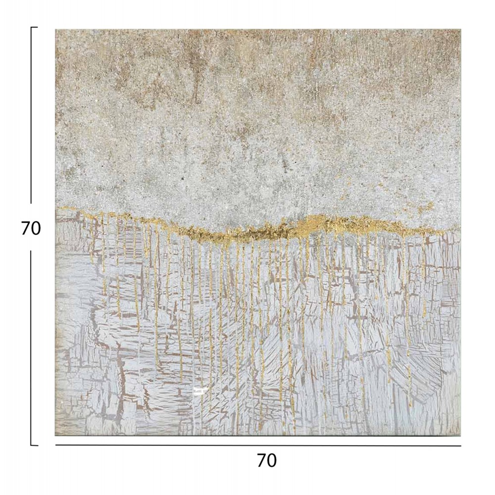 Πίνακας τοίχου "GOBI" σε εκτυπωμένο καμβά 70x2.8x70
