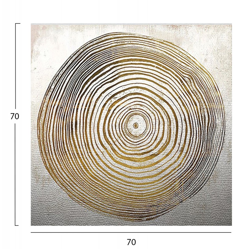 Πίνακας τοίχου "GOBI" σε εκτυπωμένο καμβά 70x2.8x70