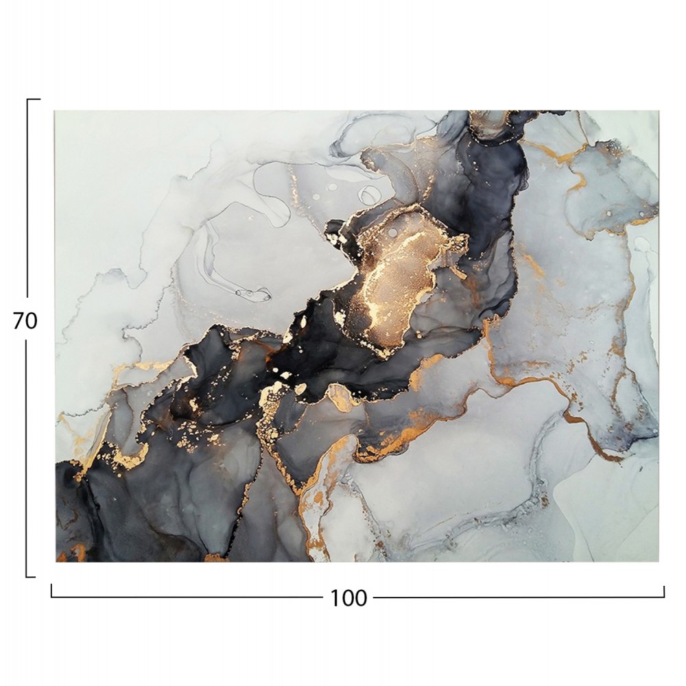 Πίνακας τοίχου "GOBI" σε εκτυπωμένο καμβά 100x3x70
