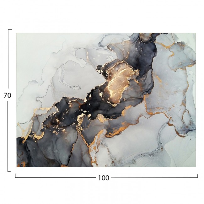 Πίνακας τοίχου "GOBI" σε εκτυπωμένο καμβά 100x3x70