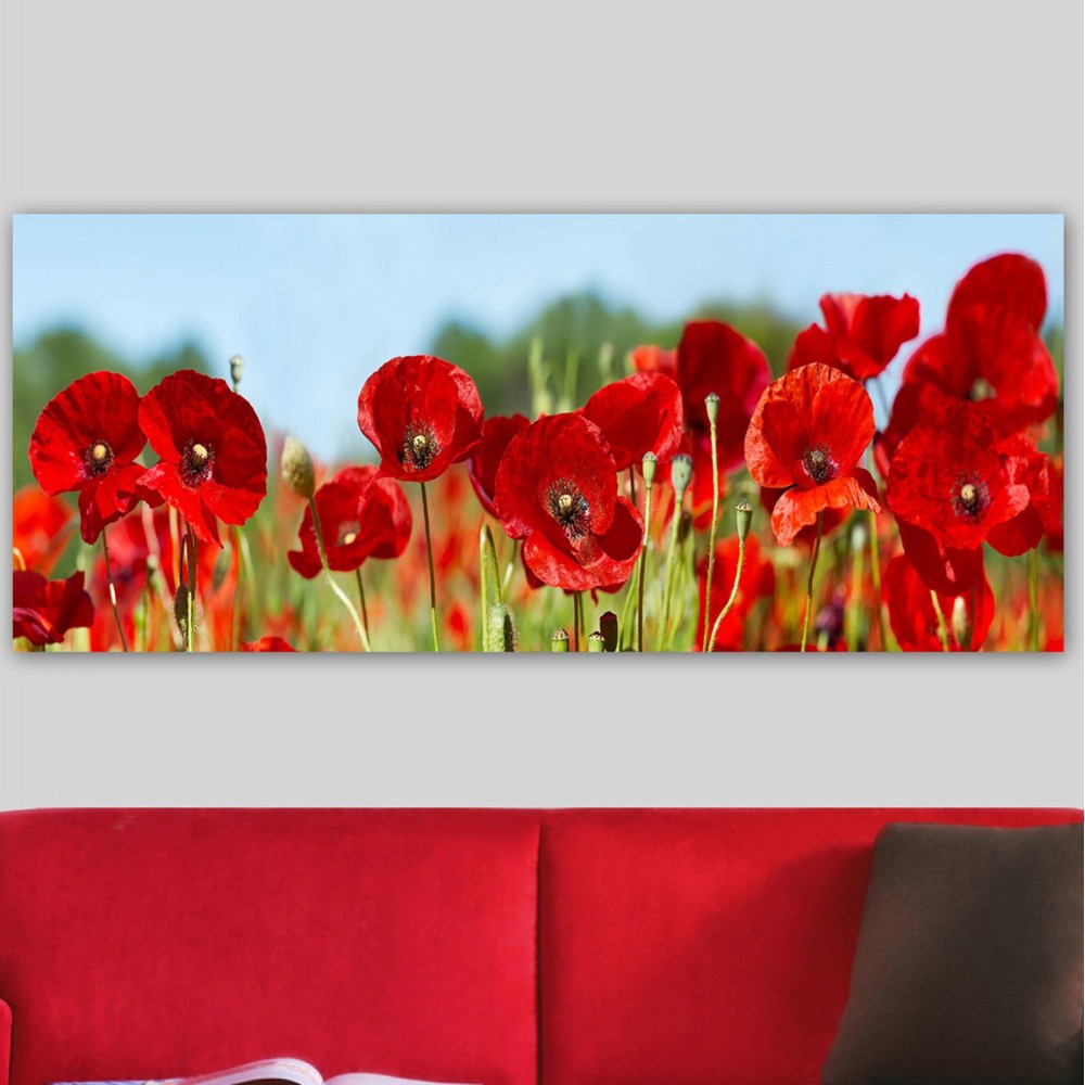 Πίνακας τοίχου "GOBI" σε εκτυπωμένο καμβά 120x3x50