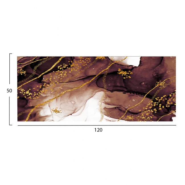Πίνακας τοίχου "GOBI" σε εκτυπωμένο καμβά 120x3x50