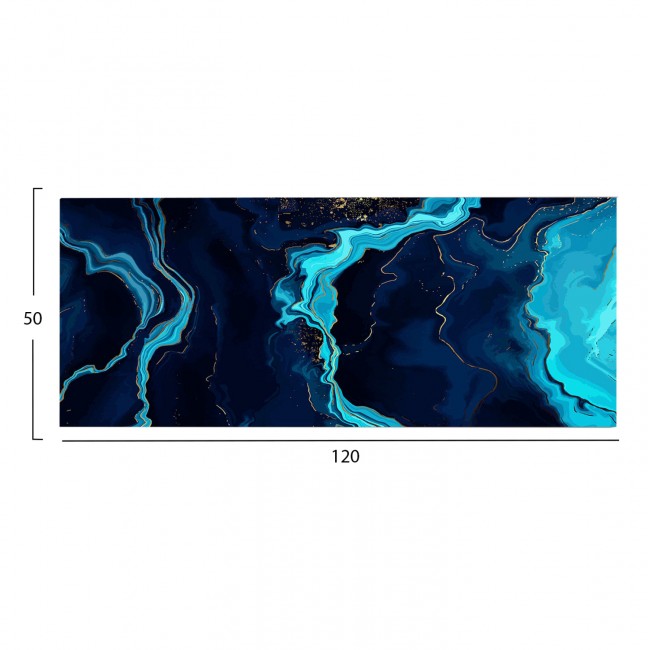 Πίνακας τοίχου "GOBI" σε εκτυπωμένο καμβά 120x3x50