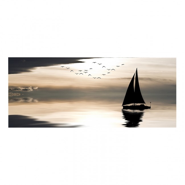 Πίνακας τοίχου "GOBI" σε εκτυπωμένο καμβά 120x3x50