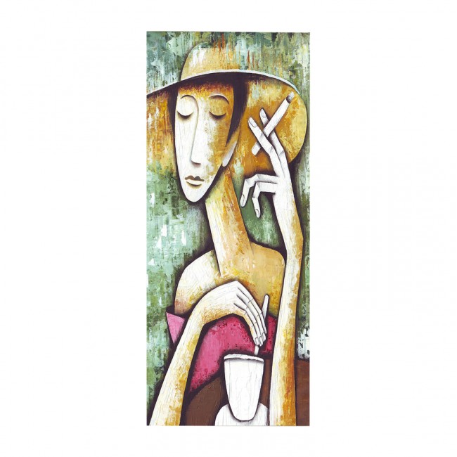 Πίνακας τοίχου "GOBI" σε εκτυπωμένο καμβά 50x3x120