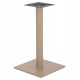 Βάση τραπεζιού από μέταλλο σε χρώμα καπουτσίνο 40x40x72