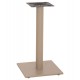 Βάση τραπεζιού από μέταλλο σε χρώμα καπουτσίνο 40x40x72