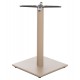 Βάση τραπεζιού από μέταλλο σε χρώμα καπουτσίνο ματ 46x46x72