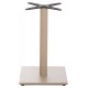 Βάση τραπεζιού από μέταλλο σε χρώμα καπουτσίνο ματ 46x46x72